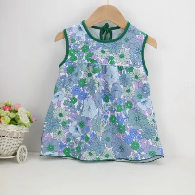 Factory Wholesale Cotton Girls Summer Skirt Midi Skirt