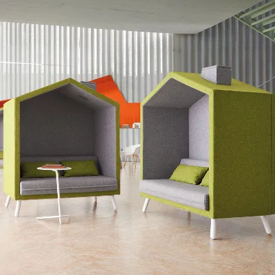 Office Mode Private Booth Office Meeting Pod Sofa for Reception Area