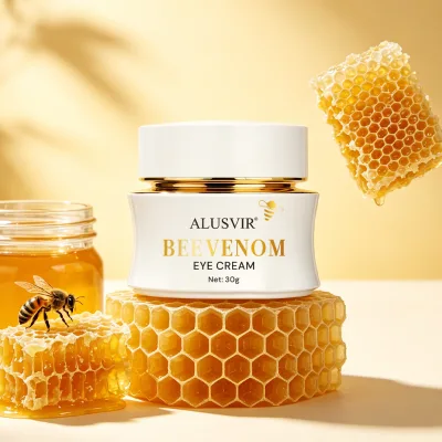 Private Label Bee Venom Peptides Eye Care Remove Eye Bags Anti Wrinkles Fine Lines Dark Circles Anti Aging Under Eye Cream