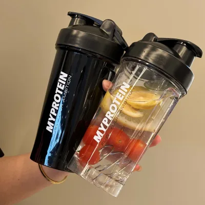 Shake Cup Sports Fitness Protein Powder Milkshake Cup with Scale High Temperature Resistant Food Grade Water Cup