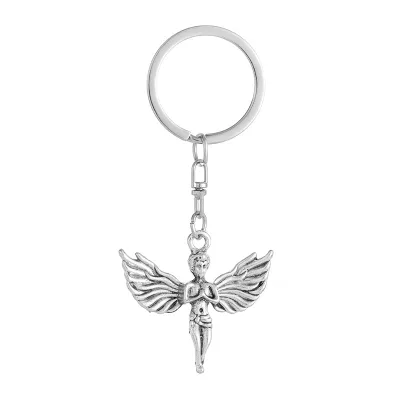Metal Angel Keychains  Creative Small Gifts Winged Girl Key Chains  Metal Key Chains