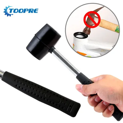 Toopre Rubber Bike Repair Tools Anti-slip Bike Mounting Hammer Removal Tools Cycling Disassembly Hammer Tools