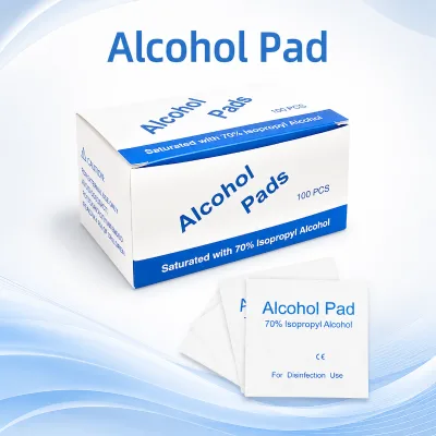 Alcohol Swab 70% Isopropyl 100 Pcs Individually Wrapped OEM Custom in Stock Ready to Ship