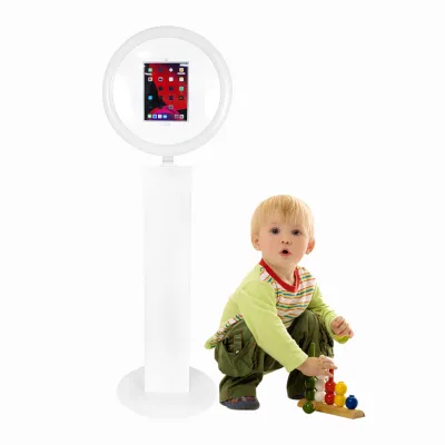 7 Colour Dazzle Light Detachable ipad Photo Booth logo Is Customizable ipad Photo Booth