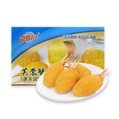 China Manufacture Wholesale Frozen Breaded Crab Claws Crispy Fried Seafood Snack