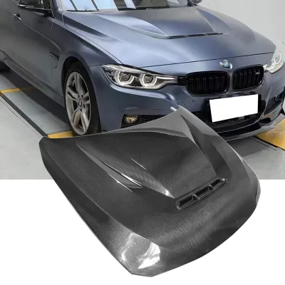 Genuine New Arrival CS Engine Hood Carbon Fiber for BMW 3 Series F30 F35 Forge Aluminum Iron Bonnet Exterior Accessory