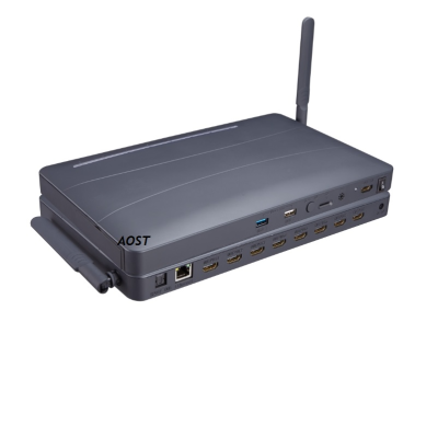 8 Way Streaming Media Player Support Hdmi 2k 4k Uhd Player Android System Streaming Media Player