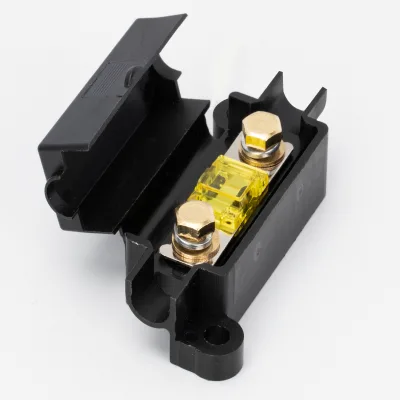 High Current Midi Fuse Holder Marine Inline Fuse Holder Automotive Fuse Box Without Fuse for Trunk RV Trailer
