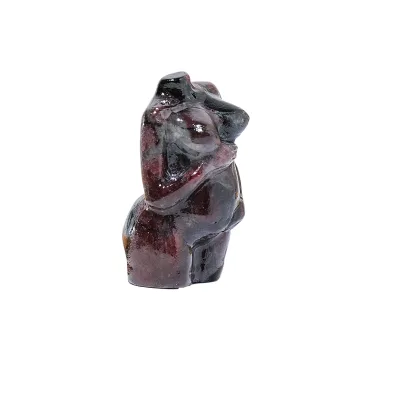 DIY Crystal Stone Healing Female Mannequin Carving Woman Statue Torso Crystal Female Model Natural Crystal Women Body