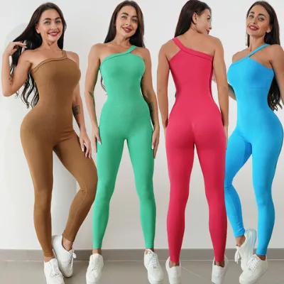 Fitness yoga wear rompers for woman