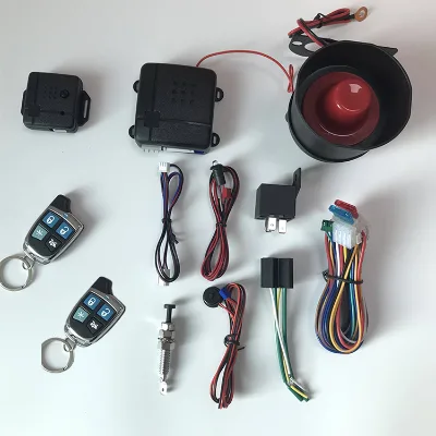 BAZIT One Way Keyless Entry Car Alarm System for Cars & Motorcycles with 100m Range