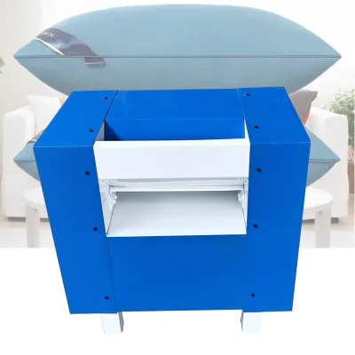 Semi-Automation Fiber Opener Making Carding and Pillow Stuffing Machine Hollow Fiber Cotton Opener Machine