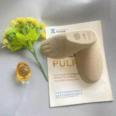 Customized Mold Pulp Baby Feet Display Showcase Shoe Trees Shoes