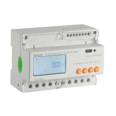 ADL3000-E 3 Phase 4 Wire Multi Function Smart Electricity Watt Meter Din Rail With Modbus Protocol