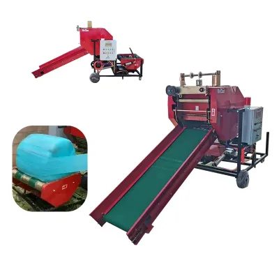 Automation Mini Corn Silage Wrapping Baler and Wrapper Mini Machine in China