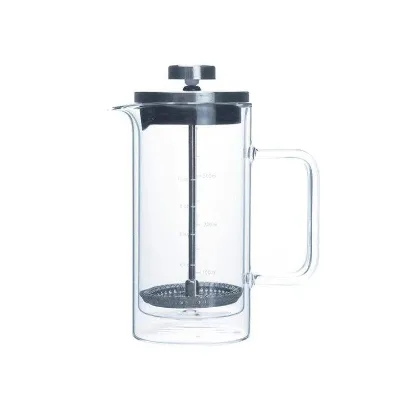 New Release Bargain Sale Straight Double Layer French Press Borosilicate Glass French Press French Press for Kitchen