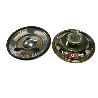 50MM round 8ohm 2W 4ohm 3w waterProof iron shell Internal Magnet speaker for entry intercoms appliances audio electric vehicle