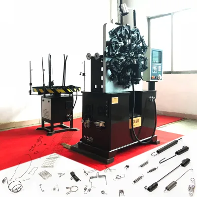2.5 mm High Precision Battery Spring Making Machine Binder Clips Making and Double Torsion Spring Forming Machine