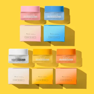 OEM ODM 100% Lightening Night Sleeping Gel Lip Mask Avocado Lips