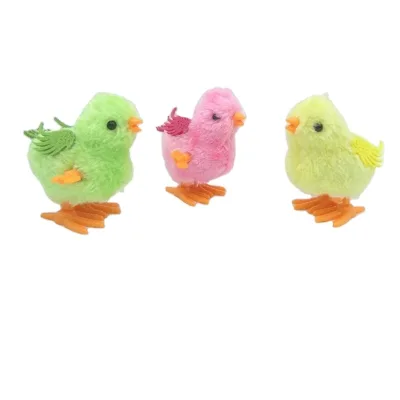 Wind up Bird for Kids Cheap Stuffed Animal Wind up Toys Animal Mini Plush Toy