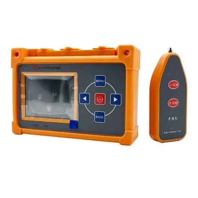 9 in 1 Mini Optical Time Domain Reflectometer 1550nm OTDR Cable Test Homing Line-to-Line Fault Location SC Fiber Optic Connector