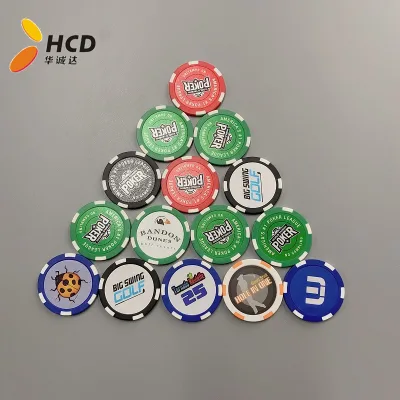 Wholesale Price Custom Casino Poker Chips Factory Directly 11.5gram High Quality Abs Custom Casino Pokerchips