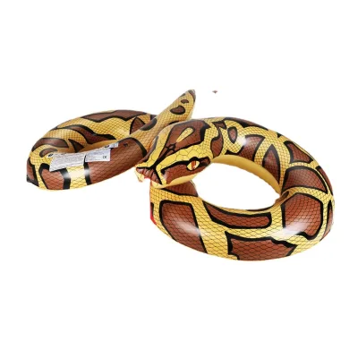Factory Customization Airmyfun PVC Snake Double Ring Water Toy Pool Float Inflatable Pool Toy Swimming Ring for Adult Kids
