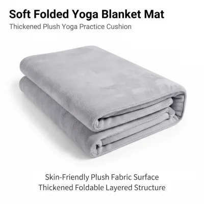Choyu Yoga Meditation Blanket Double Sided Cashmere Soft Throw Warm Restorative Practice Studio Relaxation Deep Stretch Unisex