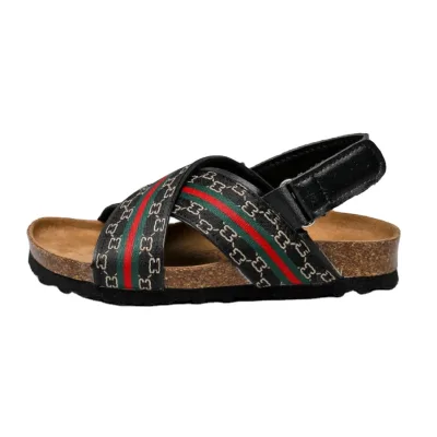 Summer Casual Lightweight Waterproof Cork Clogs for Boys Girls Comfortable Rubber/PU Insole Soft Breathable for Outdoor