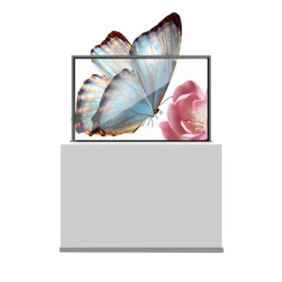 AOYI 55" OLED LG High Quality Showroom Transparent Screen for Car Exhibition