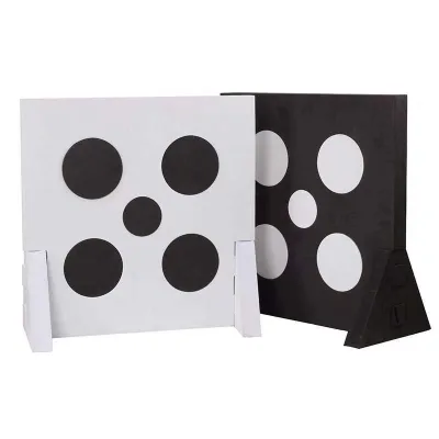 Archery Tag CS Game Set EVA Target 60*60*5cm  White and Back CS/Five Holes Shooting Target for Archery Recurve Bow