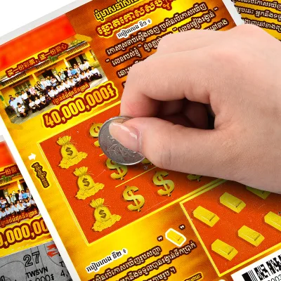 Fast Delivery New Double-Sided Printing Vibrant Custom Lottery Ticket for Social Events and Raffle Draws