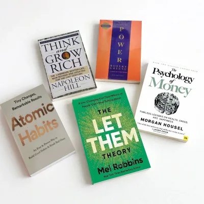 Fast Delivery Motivational & Self-Help Paperback Books | Atomic Habits, Psychology of Money, Let Them Theory
