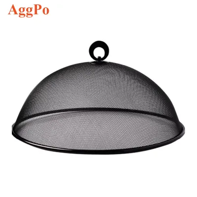 Household Simple Iron Dining Table Cover Meal Cover Round Rectangular Anti-flies Food Dust Cover