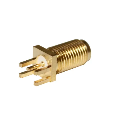 SMA-KE Coaxial Connectors SMA 11 Deviation Angle 16.5mm Long Female SMA PCB Connector