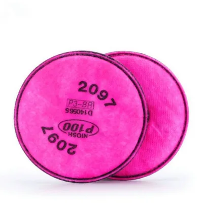 2097 Cartridges Cotton Pad Filter for Gas Mask Use
