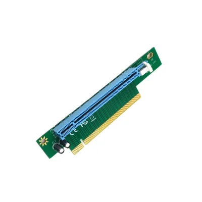 New PCI E Express 16X 90 Degree Adapter Riser Card for 1U Server Case