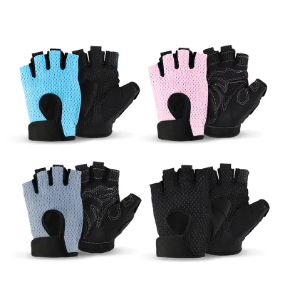 KS-6017# New Arrival  Elastic Support Gym Gloves Fitness Protective