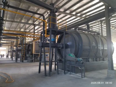PP/PE/PET/HDPE All Kinds Plastic Be Processed Into Fuel Oil With Pyrolysis Machine