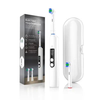 Alyson AET-003 Wireless USB Rechargeable Fully Automatic Smart Electric Toothbrush Adults Soft-Bristle Sonic Pressure Sensor