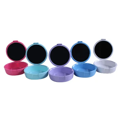 Professional Medical Devices Retainer Case With Mirror Plastic