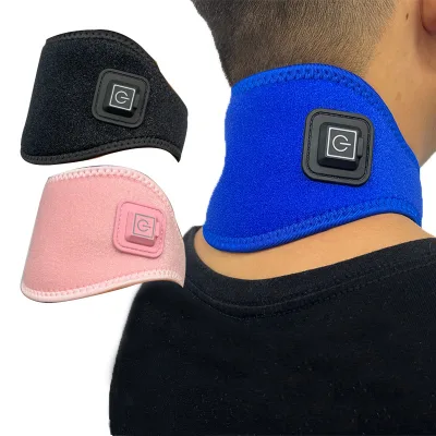 USB Electric Heating Magnetic Neck Brace Cervical Neck Collar in Physical Therapy Equipment Cervical Traction Health Care