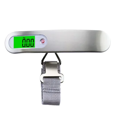 New Style Handheld Luggage Scale 50kg Mini Electronic Battery Powered 10g Accuracy Portable Hook Scale for Household Use
