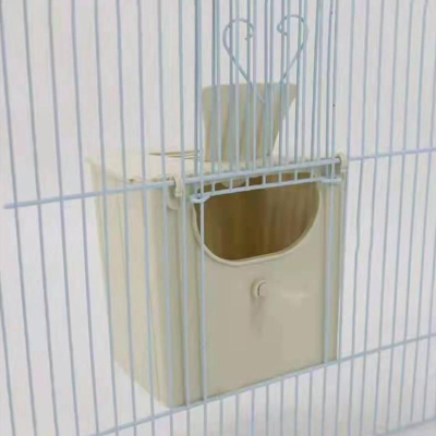 High Quality Bird Cage Bird House White Parrots Pigeons Resting Breeding Box Durable Plastic Pet Bird Breeding Nest