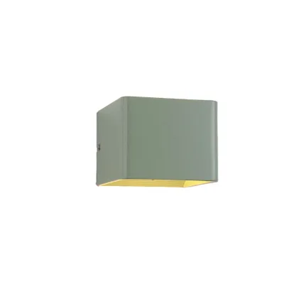 Square Shape Outdoor Garden 6w Modern Simple Design Nordic Style Luxury Bedroom Double Side Beam Aluminum Projector Lamp