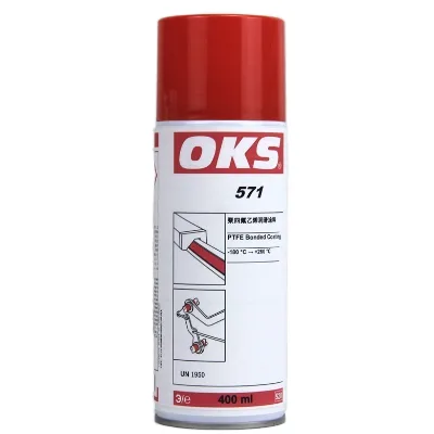German OKS571 polytetrafluoroethylene dry lubricant anti-sticking non-stick coating spray