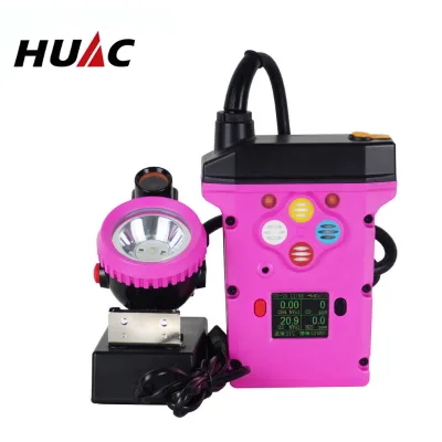 Explosion-Proof Mining Headlamp IP65 Rated LED 1000 Lumens 50000-Hour Lifespan CRI95 3500K Warm White Integrated Gas Monitoring