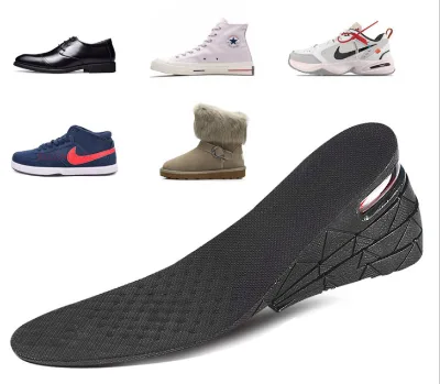JOGHN JHW102 Pvc Insole for Women and Men Free Size Soft Cushion Height Increasing Insole