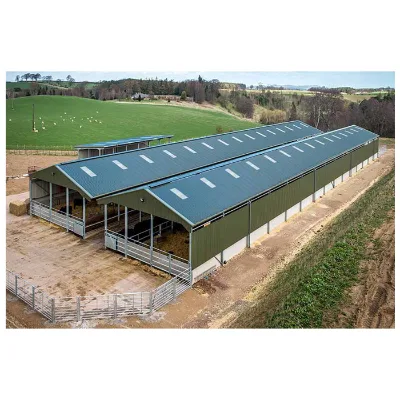 Low Cost Hot Galvanizing Steel Pig House Building and Livestock Sheds Boer Goat House Shelter