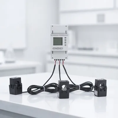 Adl400W-CT Dual-Channel WiFi Bidirectional 3-Phase Energy Meter for Dual Inverter Residential PV Ess Hybrid System CE